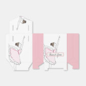 Danke Pink Ballerina Birthday Baby Fevor Boxes Geschenkschachtel (Ungefaltet)