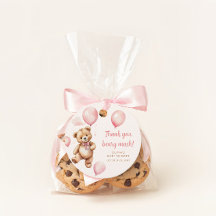 Danke Pink Balloon Girl Teddy Bear