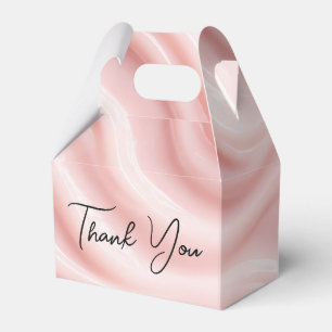 Danke Pink Creme Abstrakte Gestaltung Geschenkschachtel