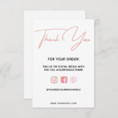 Danke Pink Custom Media Insert (Vorne/Hinten)