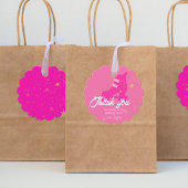 Danke Pink Doll Birthday Party, Rollerblade Geschenkanhänger