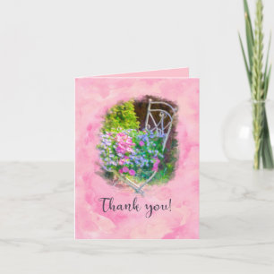 Danke Pink Floral Watercolor