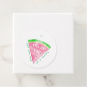 Danke Pink Watermelon One in A Melon Geschenkanhänger (Beispiel)