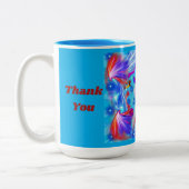 Danke Poodle Coffee Tasse (Links)