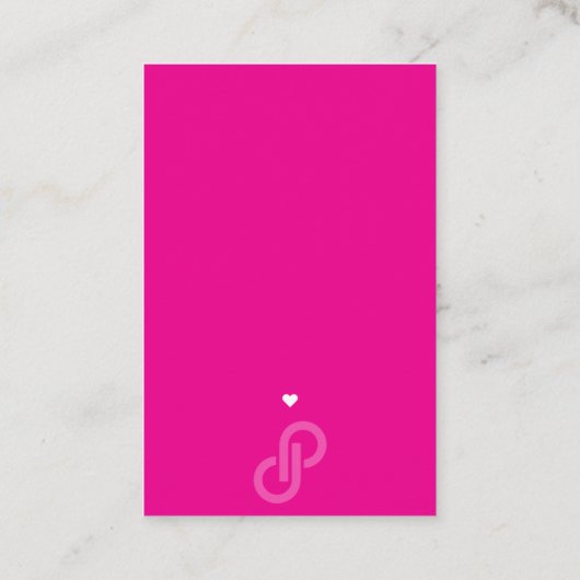 Danke, Poshmark Visitenkarte (Rückseite)