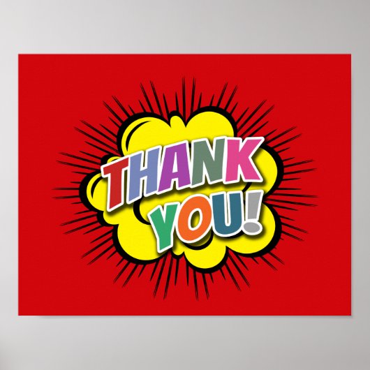 Danke Poster (Vorne)