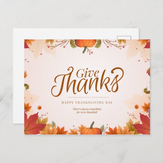 Danke Postkarte (Vorne/Hinten)