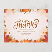 Danke Postkarte (Vorderseite)