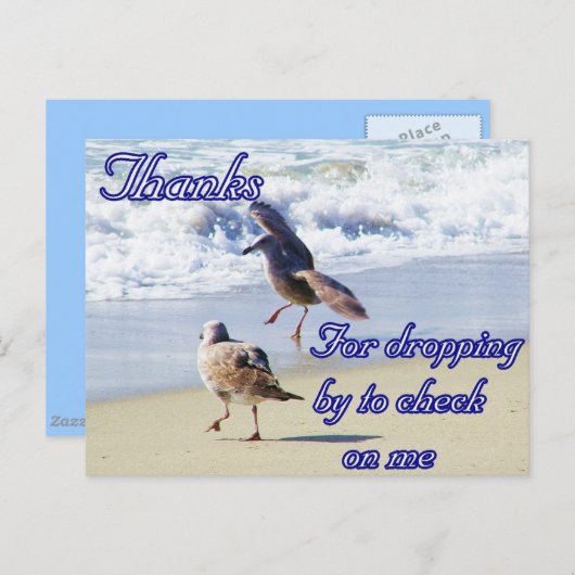 Danke_ Postkarte (Vorne/Hinten)