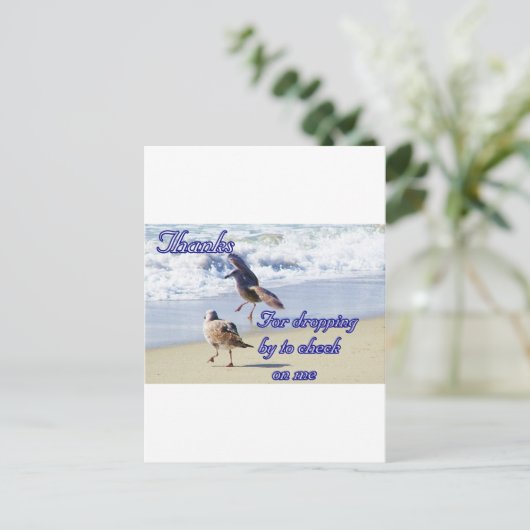 Danke_ Postkarte (Stehend Vorderseite)