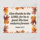 Danke Postkarte (Vorderseite)