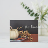 Danke Postkarte (Stehend Vorderseite)