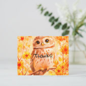 Danke Postkarte (Stehend Vorderseite)