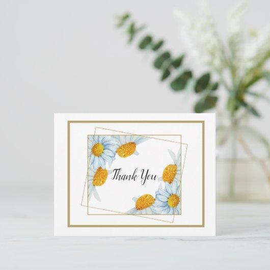 Danke  postkarte (Stehend Vorderseite)