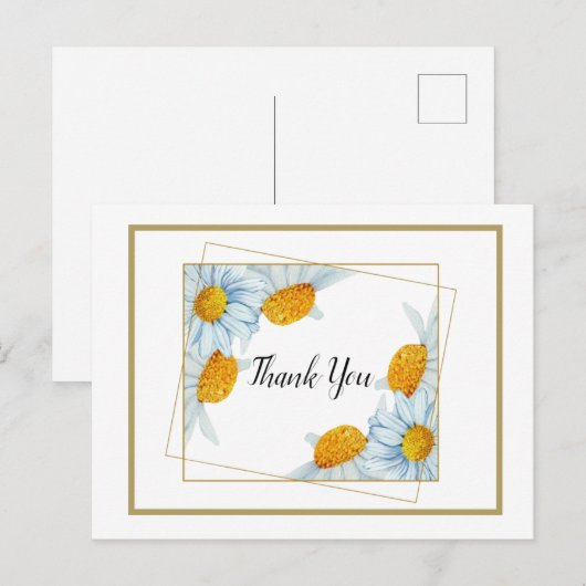 Danke  postkarte (Vorne/Hinten)