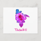 Danke Postkarte (Vorderseite)