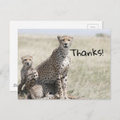 Danke Postkarte (Vorne/Hinten)