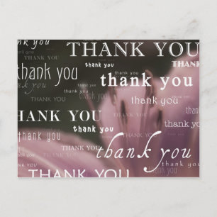 Danke: Postkarte