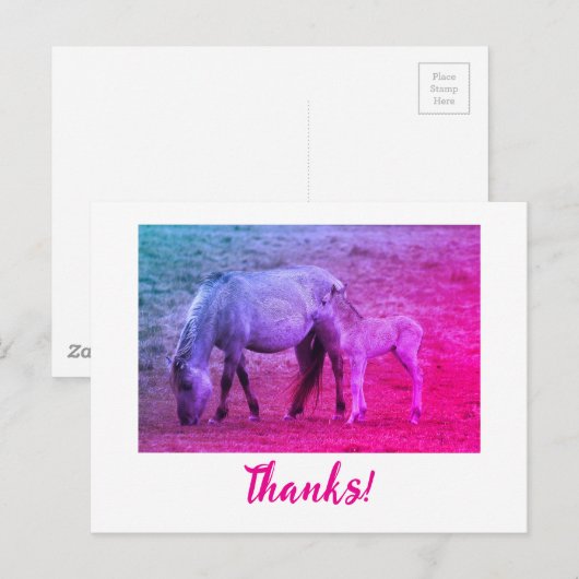 Danke Postkarte (Vorne/Hinten)