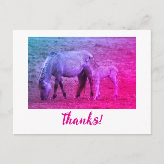 Danke Postkarte (Vorderseite)