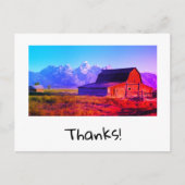 Danke Postkarte (Vorderseite)