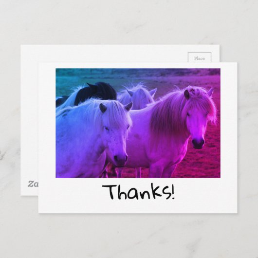 Danke Postkarte (Vorne/Hinten)