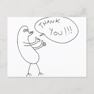 Danke!!! Postkarte