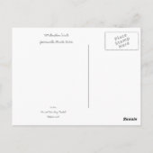 Danke Postkarte (Rückseite)