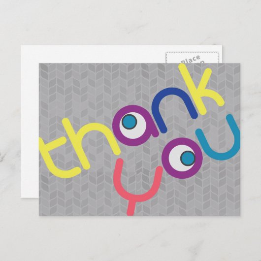 Danke Postkarte (Vorne/Hinten)