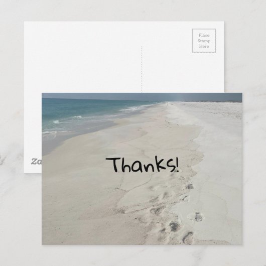 Danke Postkarte (Vorne/Hinten)