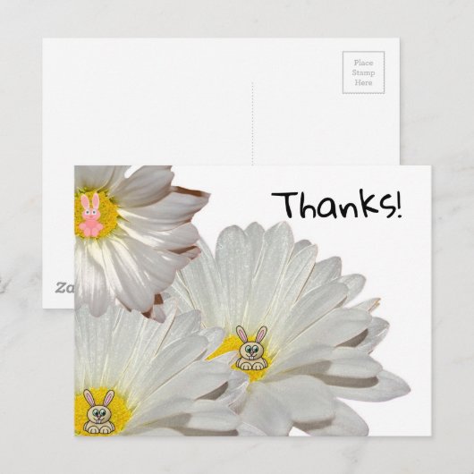 Danke Postkarte (Vorne/Hinten)