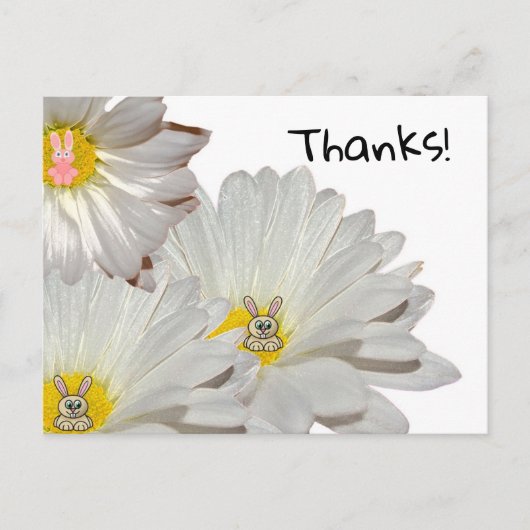 Danke Postkarte (Vorderseite)