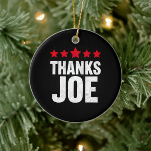 Danke Präsident Joe Biden Danke Joe Keramik Ornament
