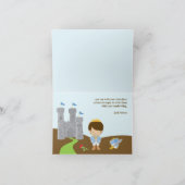 Danke Prinz Folded Card (Innenseite)