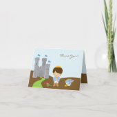 Danke Prinz Folded Card (Vorderseite)