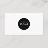 Danke Promo-Code 2025 Social Media Ihr Logo Visitenkarte (Rückseite)