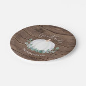 Danke Pumpkin Erntedank Pappteller (Schrägansicht)