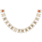 Danke Pumpkin Erntedank Wimpelkette (Alle)