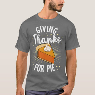 Danke Pumpkin Pie Halloween Erntedank T-Shirt