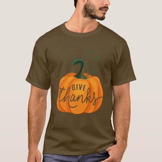 Danke Pumpkin T-Shirt (Vorderseite)