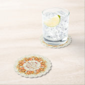 Danke Pumpkin Wreath Untersetzer (Vor Ort)