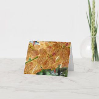 Danke punktierte Orchidee (freien Raum nach innen)