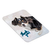 Danke Puppy Flexible Foto Magnet (Rechte Seite)