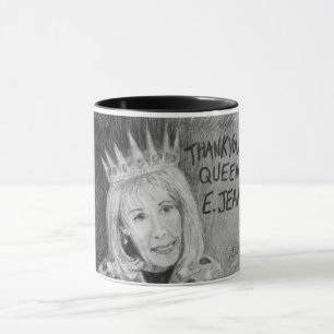 Danke, Queen E. Jean! Mug Tasse