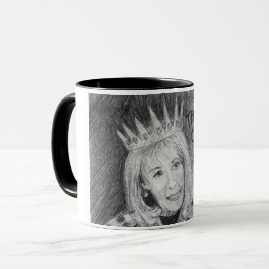 Danke, Queen E. Jean! Mug Tasse (Vorderseite Links)