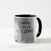 Danke, Queen E. Jean! Mug Tasse (VorderseiteRechts)