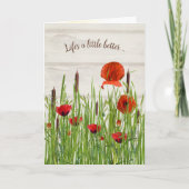 Danke Red Poppies (Vorderseite)