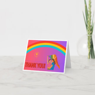 Danke Regenbogenkarte lgbt