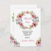 Danke religiöses Kranz-Kreuz-heilige mit (Vorne/Hinten)