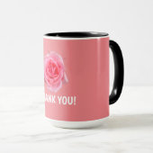 Danke Rosa Rosa Tasse (VorderseiteRechts)